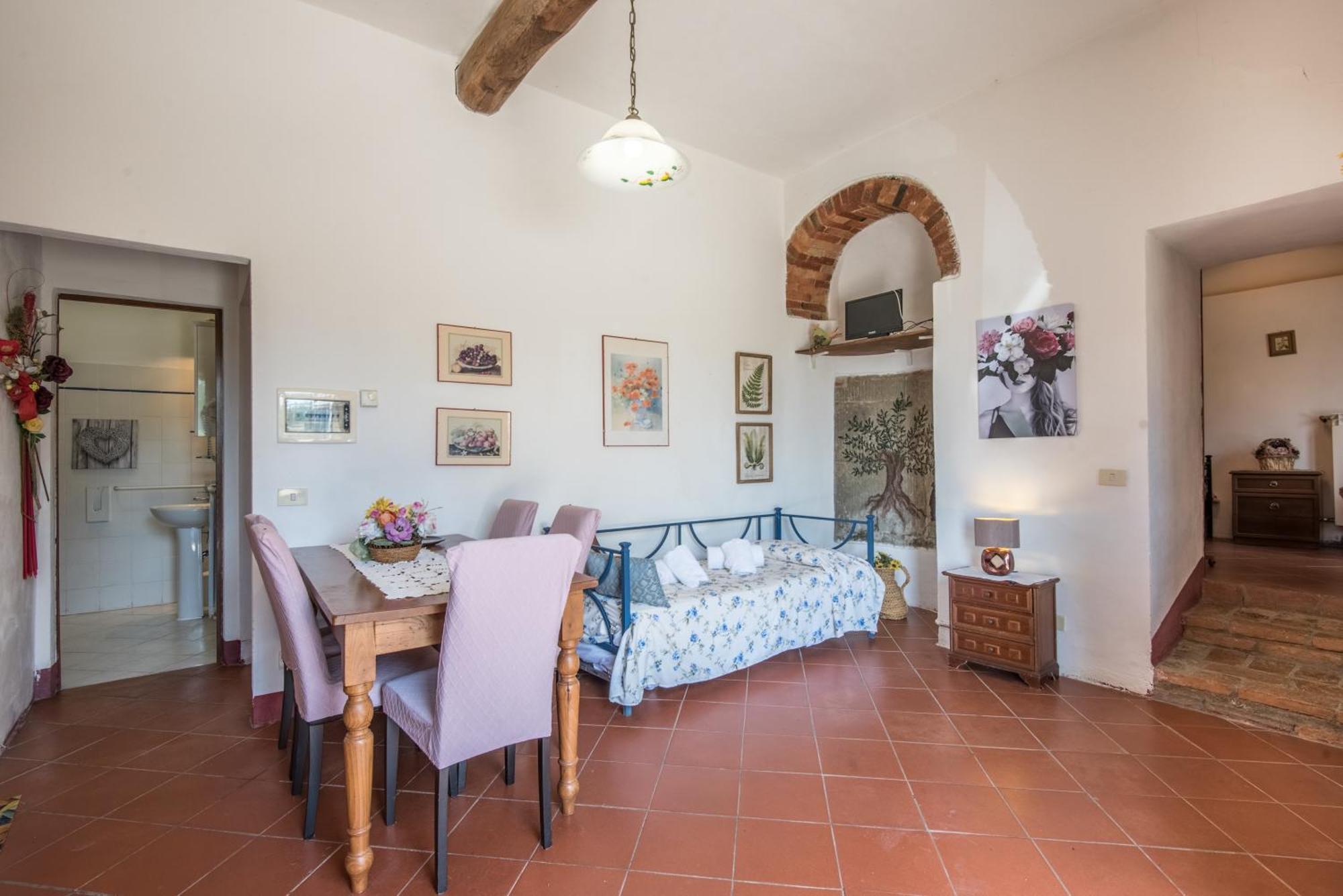 Villa Poggio Primo - Trilocale Carlotta à Castiglion Fibocchi Extérieur photo